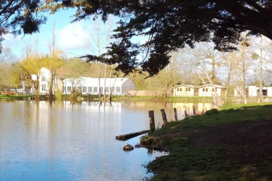 ホテル Domaine De L'Etanchet Saint-Hilaire-le-Vouhis エクステリア 写真